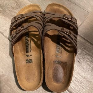 Gently worn 39N Birkenstocks